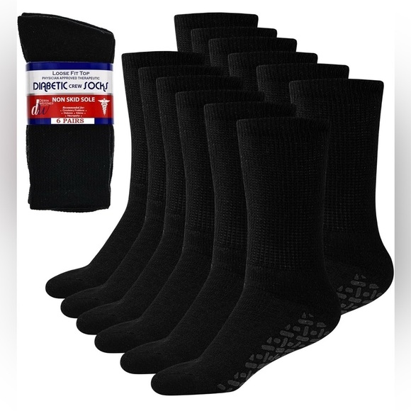 Debra Weitzner Non-Binding Diabetic Socks - 6-Pack - Brand new in packaging. - Picture 9 of 14